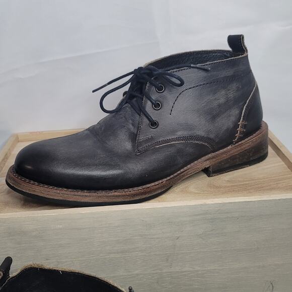 Freebird- Men's McCoy Leather Black Boots- Size 8 - Picture 2 of 7